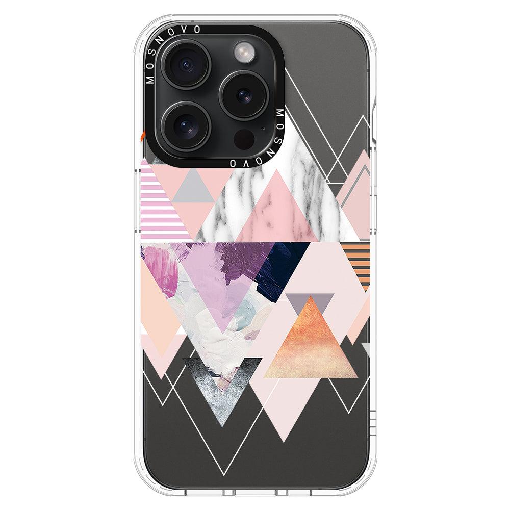 Marble Art Phone Case - iPhone 15 Pro Case - MOSNOVO