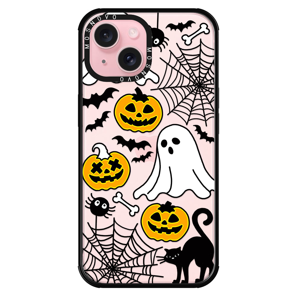 Halloween Pumpkin Phone Case - iPhone 15 Plus Case - MOSNOVO