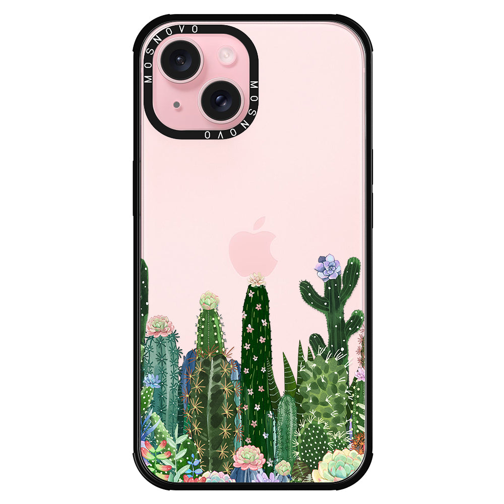 Desert Cactus Phone Case - iPhone 15 Case - MOSNOVO