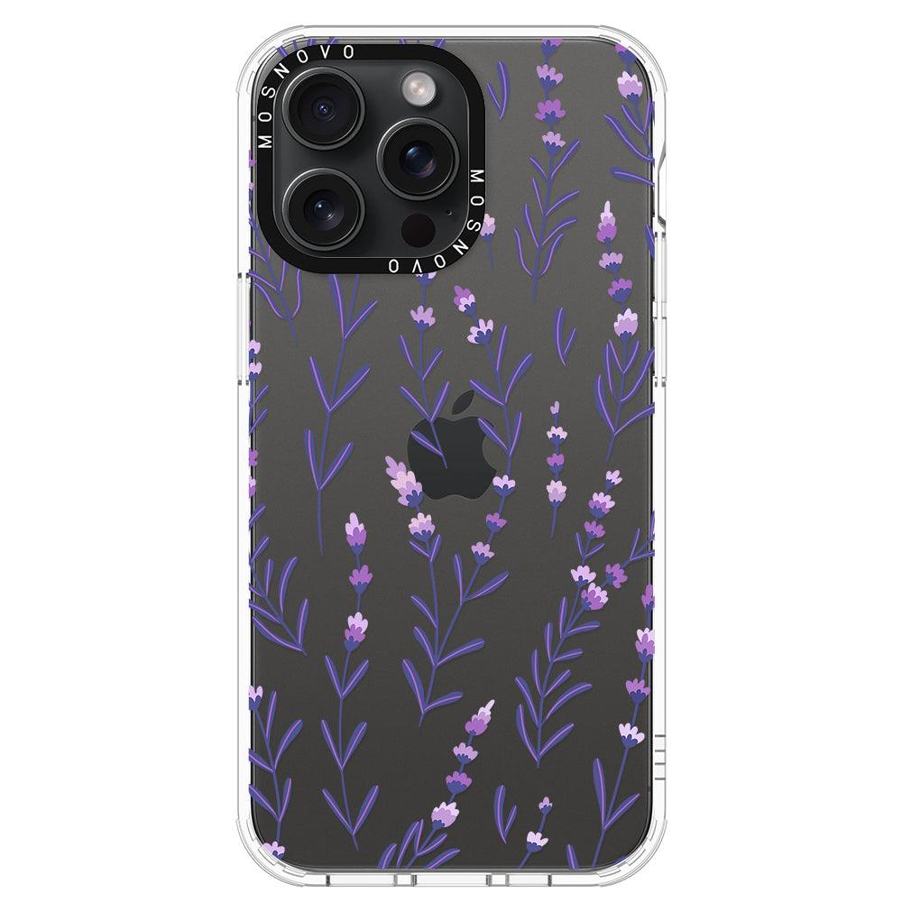 Lavenders Phone Case - iPhone 15 Pro Max Case - MOSNOVO