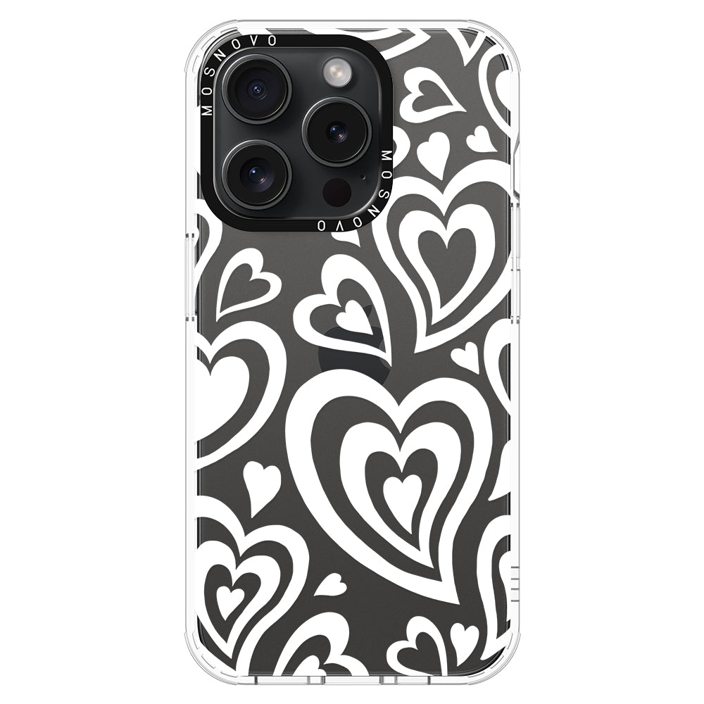 Twist Heart Phone Case - iPhone 15 Pro Case - MOSNOVO