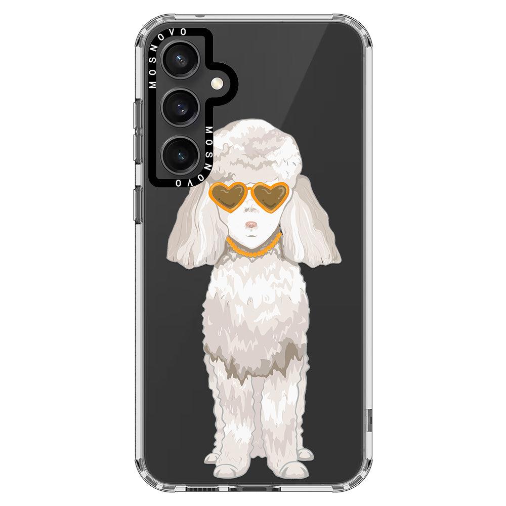 Elegant Poodle Phone Case - Samsung Galaxy S23 FE Case