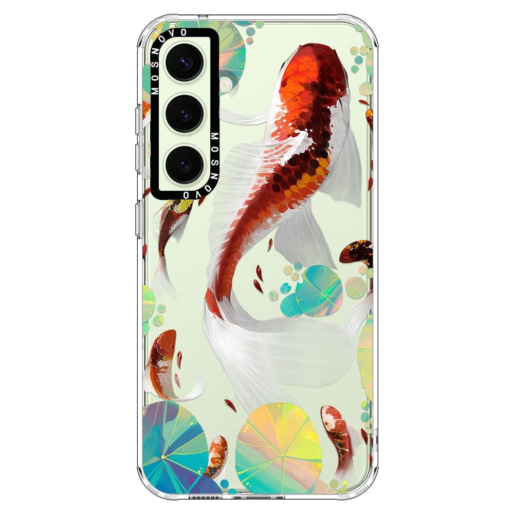 Koi Art Phone Case - Samsung Galaxy S24 Case - MOSNOVO