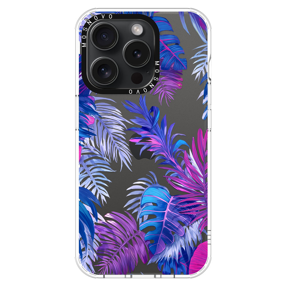 Fancy Palm Leaves Phone Case - iPhone 15 Pro Case - MOSNOVO