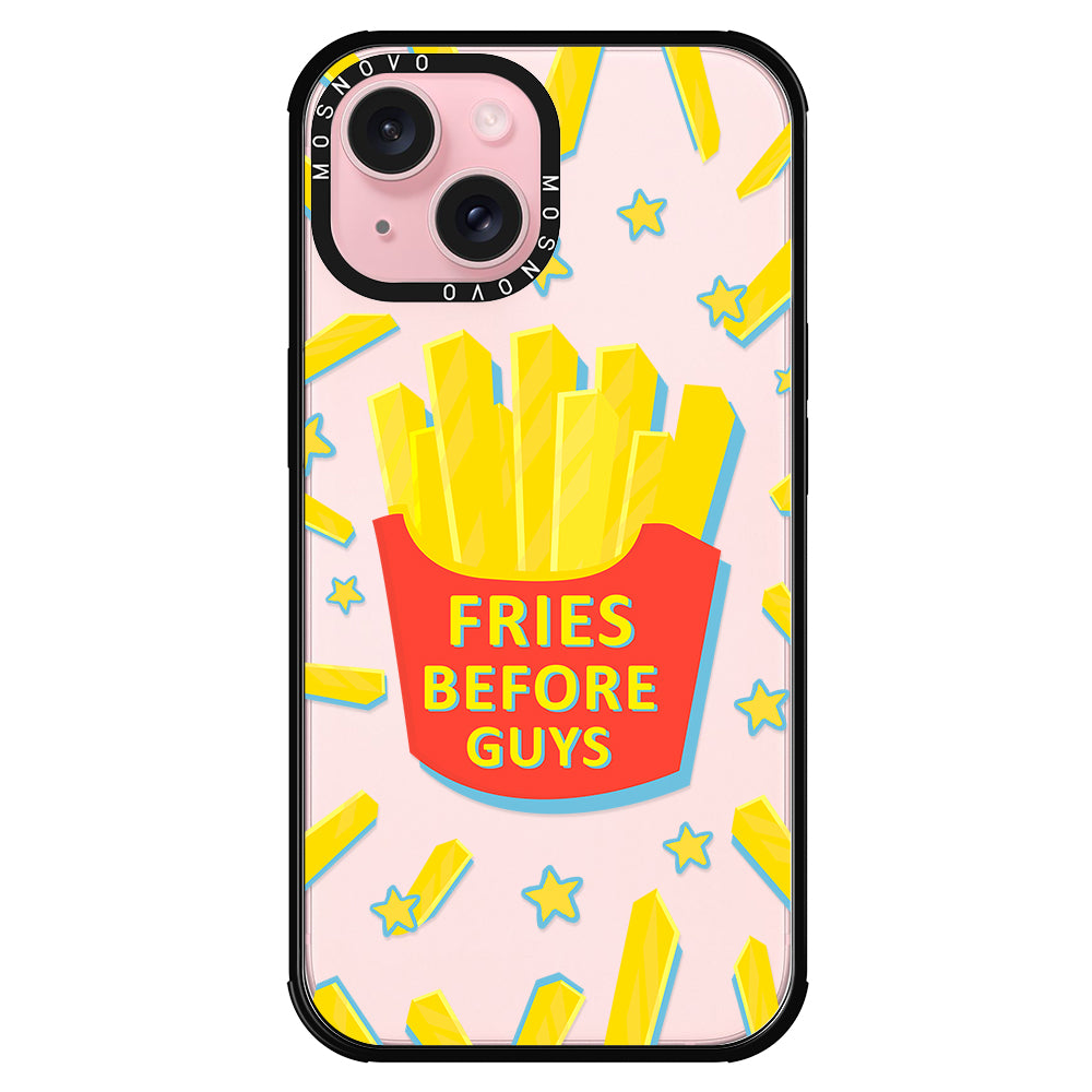 Fries Before Guys Phone Case - iPhone 15 Plus Case - MOSNOVO