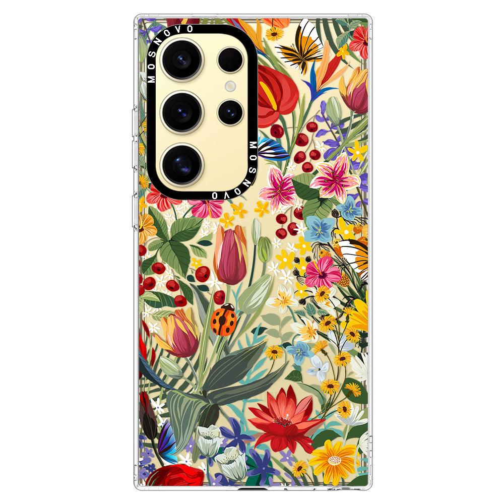 In The Garden Phone Case - Samsung Galaxy S24 Ultra Case - MOSNOVO