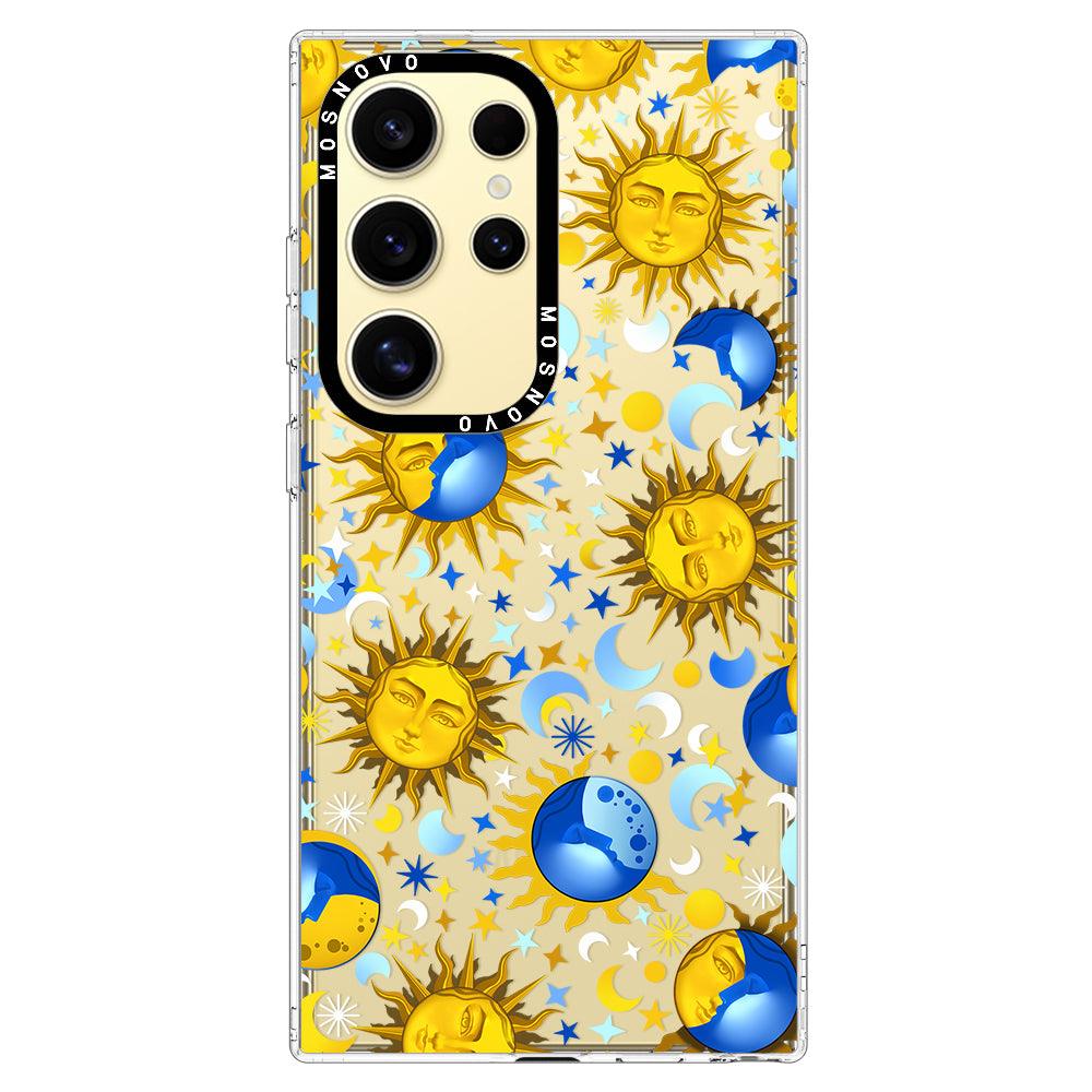 Celestial Sun Moon Phone Case - Samsung Galaxy S24 Ultra Case - MOSNOVO