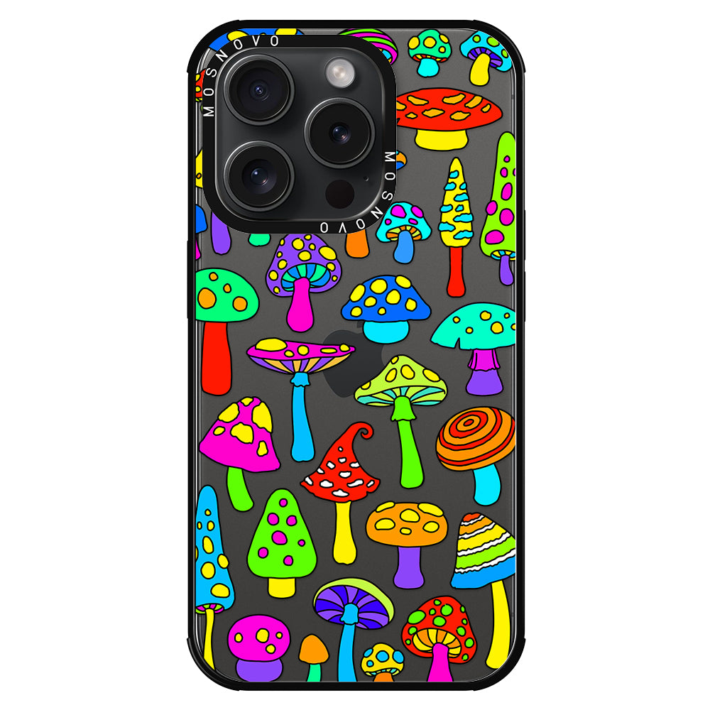 Wild Mushroom Phone Case - iPhone 15 Pro Case - MOSNOVO