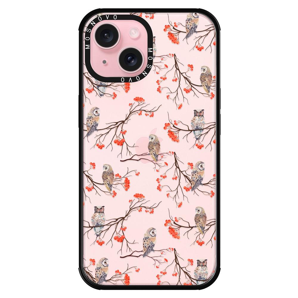 Owl Phone Case - iPhone 15 Plus Case - MOSNOVO