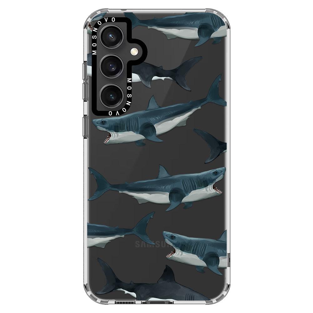 Great White Shark Phone Case - Samsung Galaxy S23 FE Case