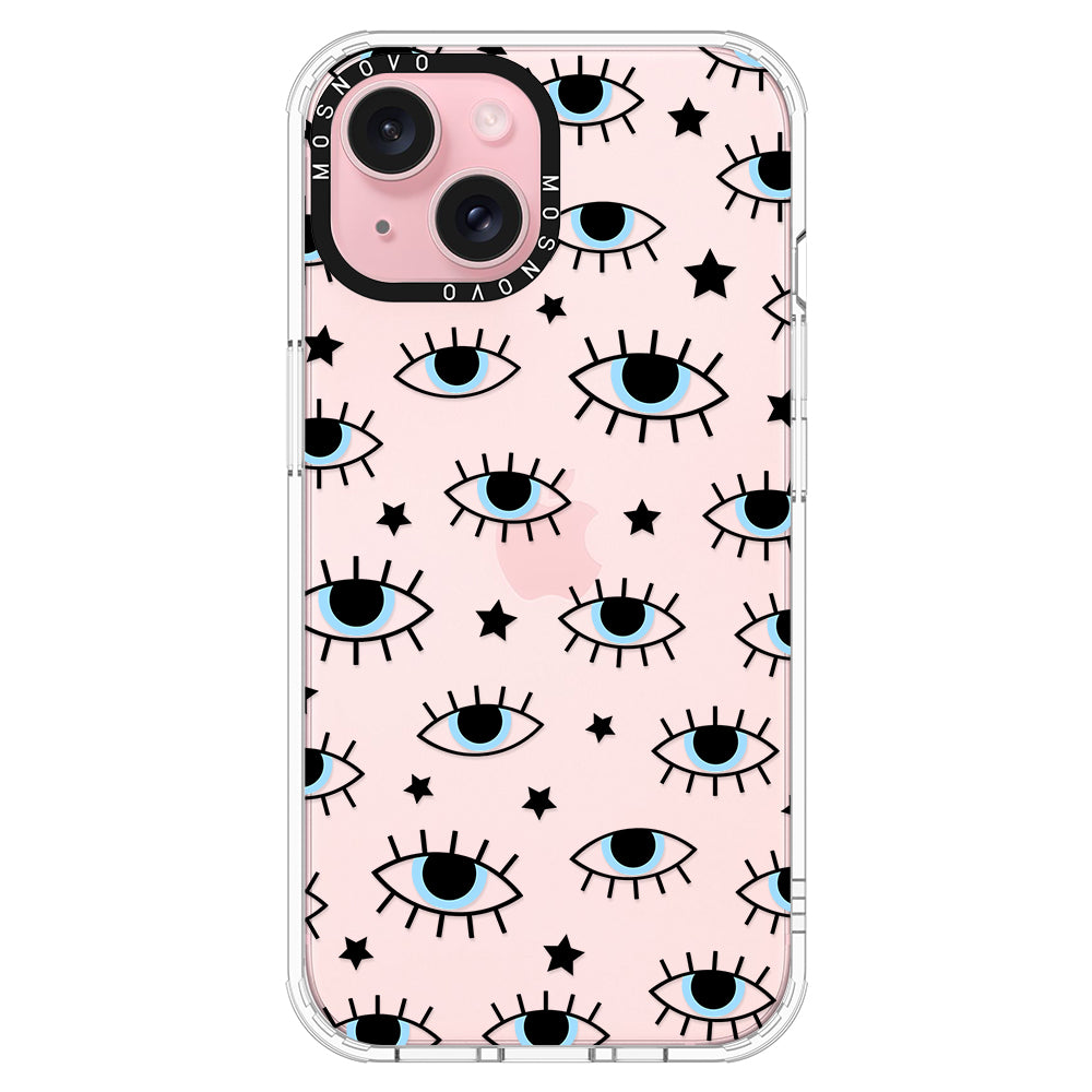 Hippie Eye Phone Case - iPhone 15 Plus Case - MOSNOVO