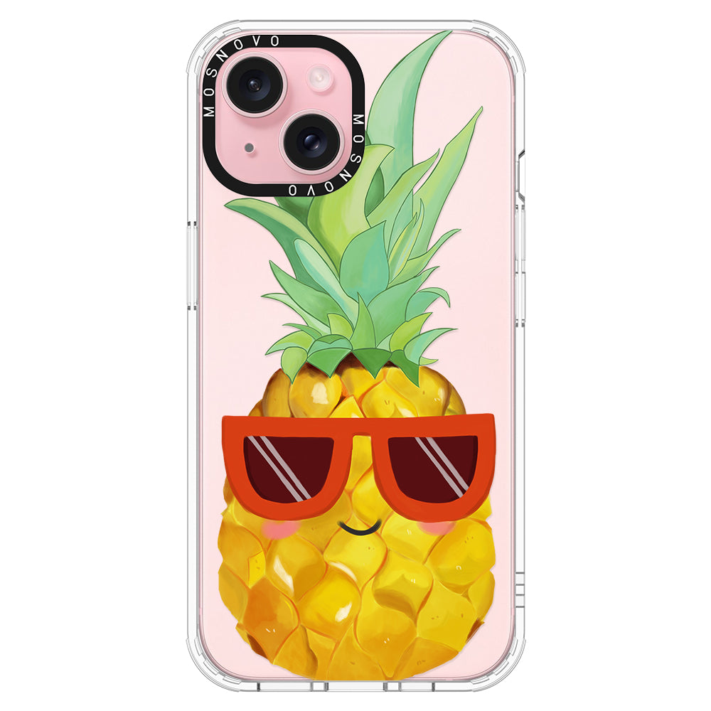 Cool Pineapple Phone Case - iPhone 15 Case - MOSNOVO