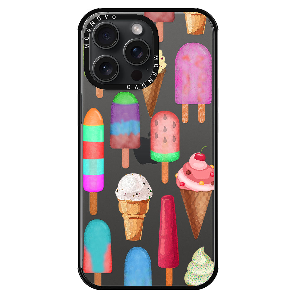 Ice Cream Phone Case - iPhone 15 Pro Max Case - MOSNOVO