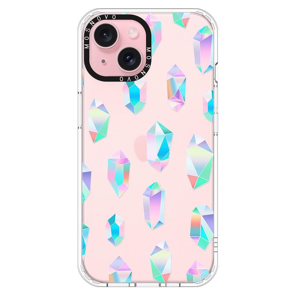 Gradient Diamond Phone Case - iPhone 15 Plus Case - MOSNOVO