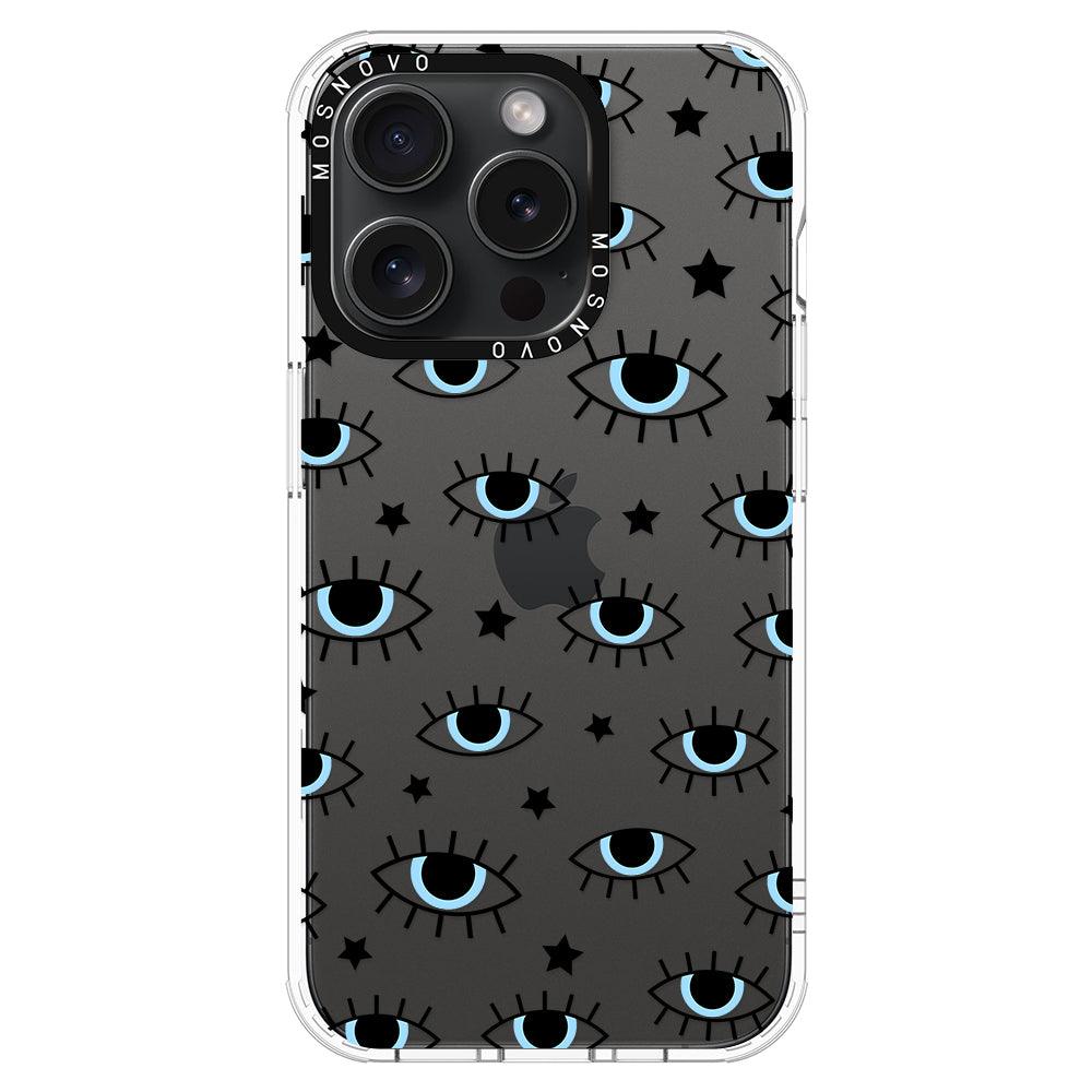 Hippie Eye Phone Case - iPhone 15 Pro Case - MOSNOVO