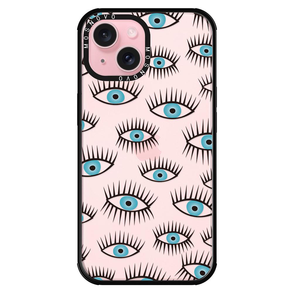 Evil Eye Phone Case - iPhone 15 Plus Case - MOSNOVO