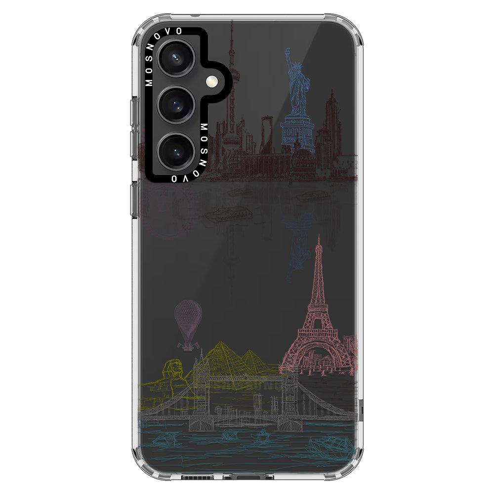 World Landscape Phone Case - Samsung Galaxy S23 FE Case