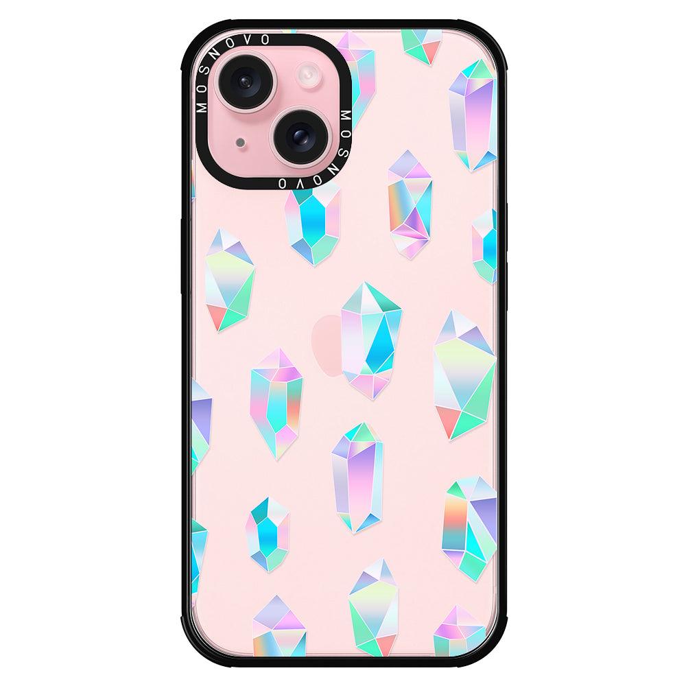 Gradient Diamond Phone Case - iPhone 15 Plus Case - MOSNOVO