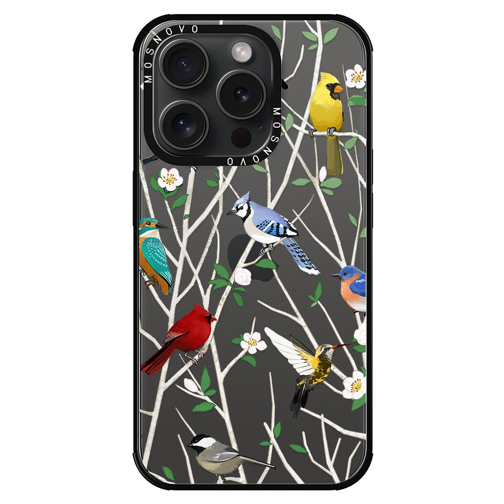 Wild Bird Phone Case - iPhone 15 Pro Case - MOSNOVO