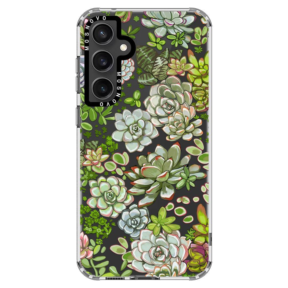 Succulents Phone Case - Samsung Galaxy S23 FE Case