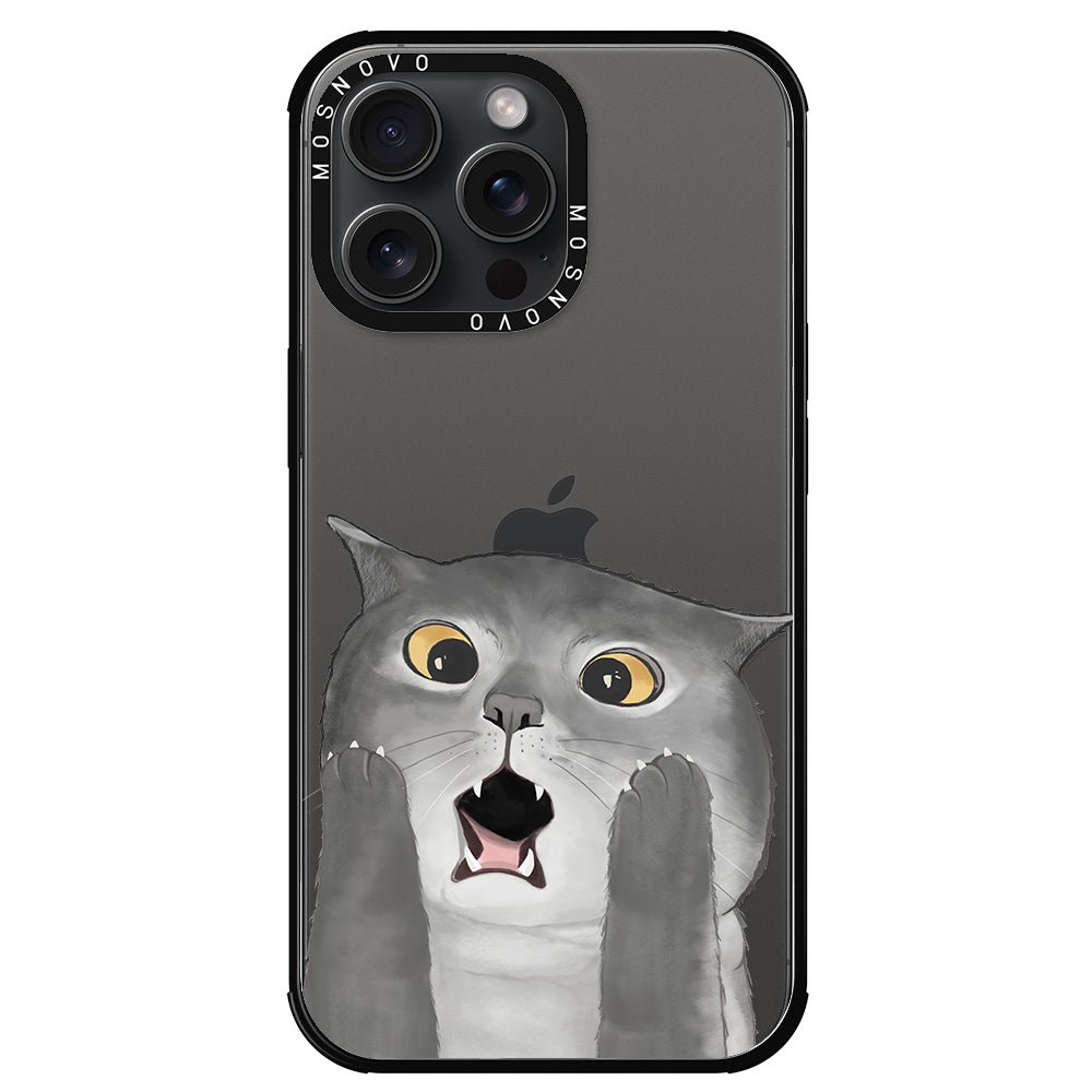 OMG Cat Phone Case - iPhone 15 Pro Max Case - MOSNOVO