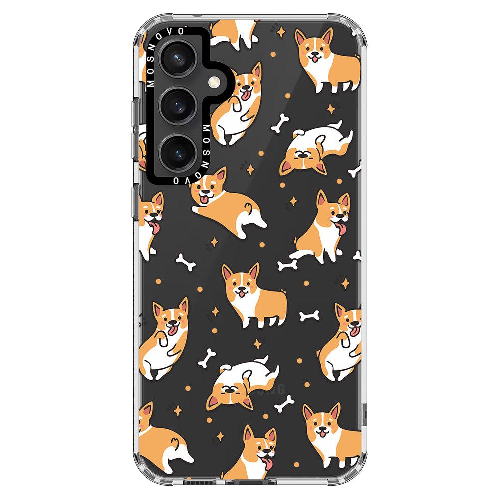 Cute Corgi Phone Case - Samsung Galaxy S23 FE Case