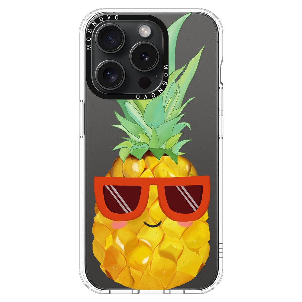 Cool Pineapple Phone Case - iPhone 15 Pro Case - MOSNOVO