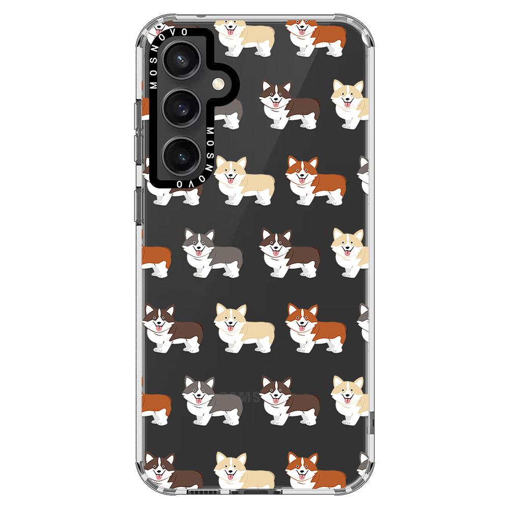 Adorable Corgi Phone Case - Samsung Galaxy S23 FE Case