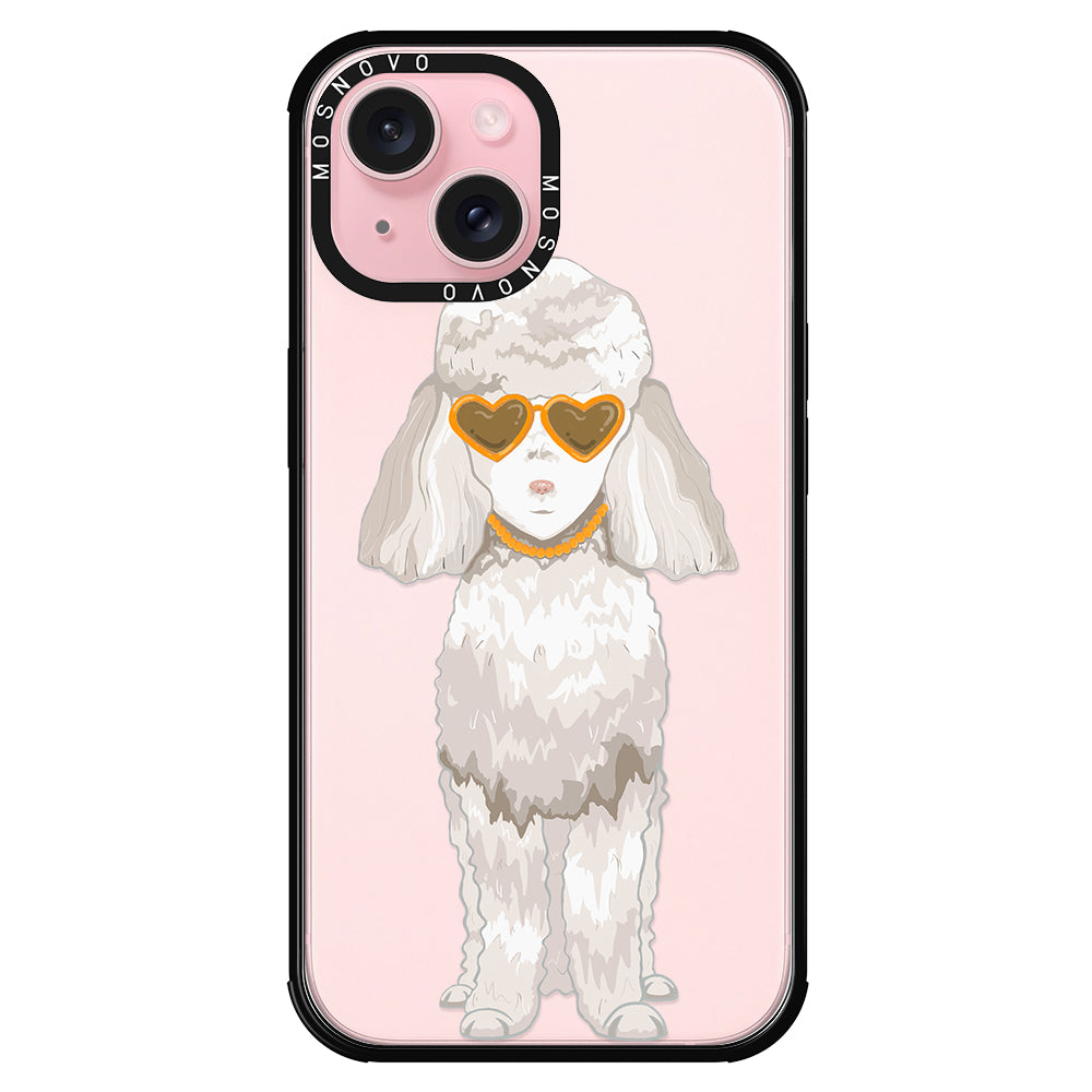 Poodle Phone Case - iPhone 15 Case - MOSNOVO