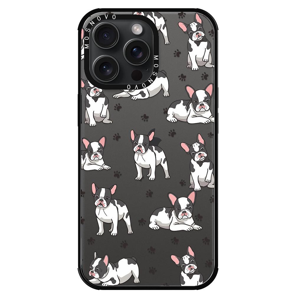 French Bull Dog Phone Case - iPhone 15 Pro Max Case - MOSNOVO