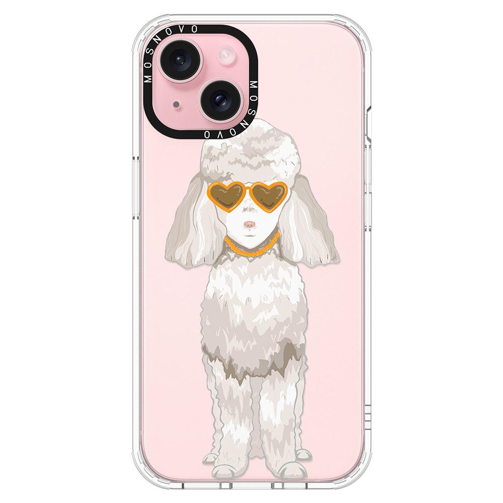 Poodle Phone Case - iPhone 15 Case - MOSNOVO