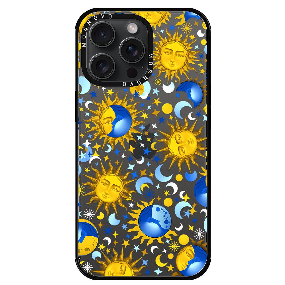 Sun and Moon Phone Case - iPhone 15 Pro Max Case - MOSNOVO