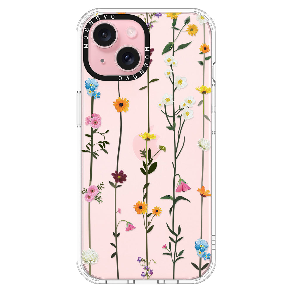 Wildflowers Phone Case - iPhone 15 Case - MOSNOVO