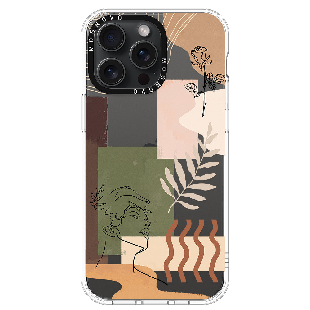 Modern Art Phone Case - iPhone 15 Pro Max Case - MOSNOVO