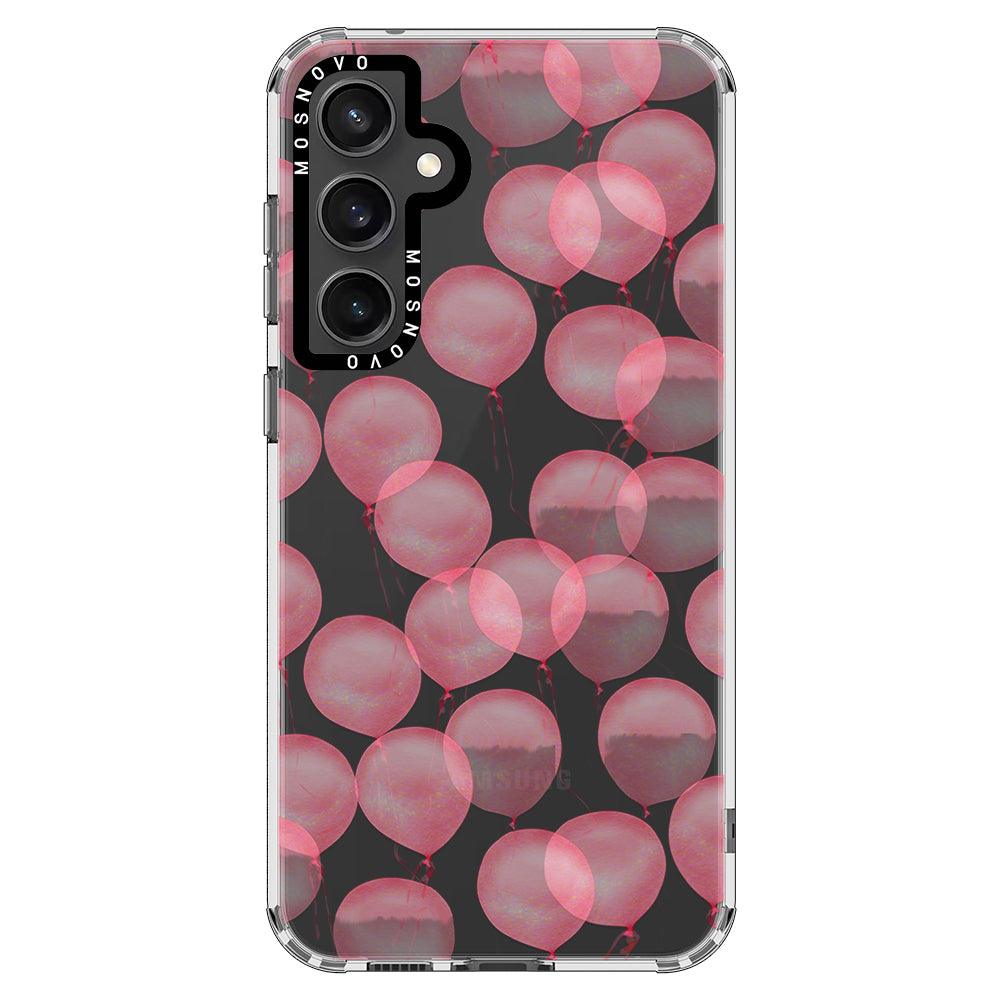 Pink Ballons Phone Case - Samsung Galaxy S23 FE Case