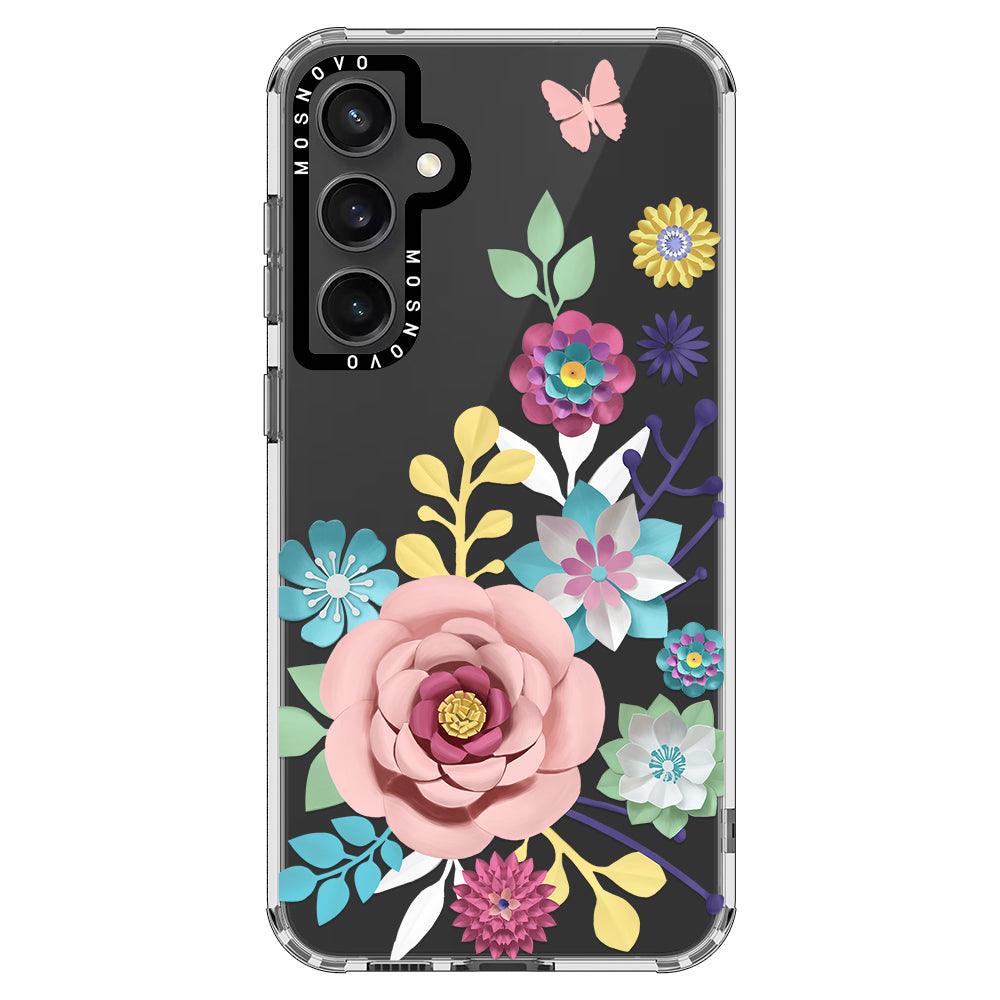 3D Floral Phone Case - Samsung Galaxy S23 FE Case