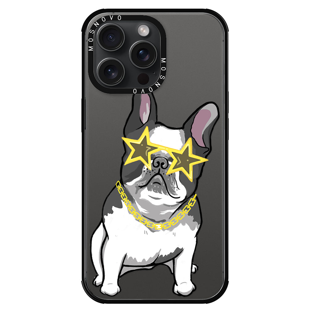 Cool French Bulldog Phone Case - iPhone 15 Pro Max Case - MOSNOVO