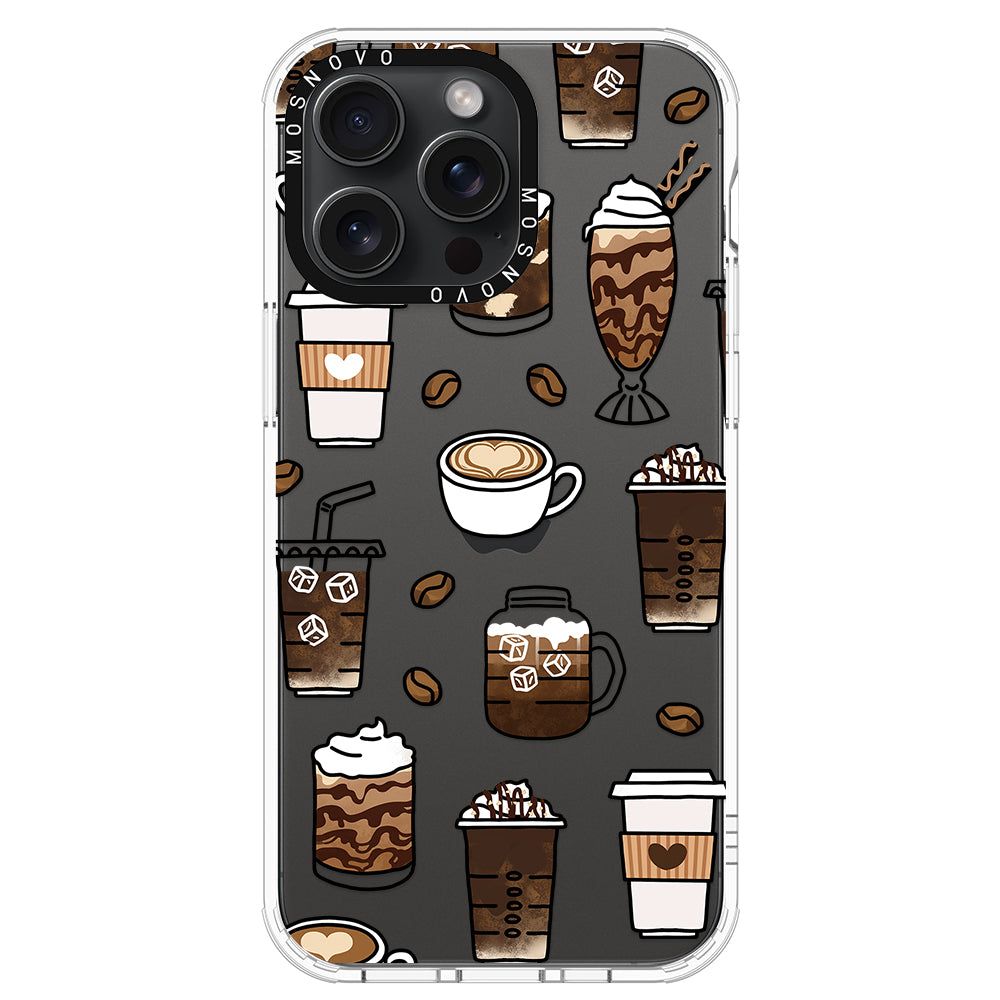 Coffee Phone Case - iPhone 15 Pro Max Case - MOSNOVO