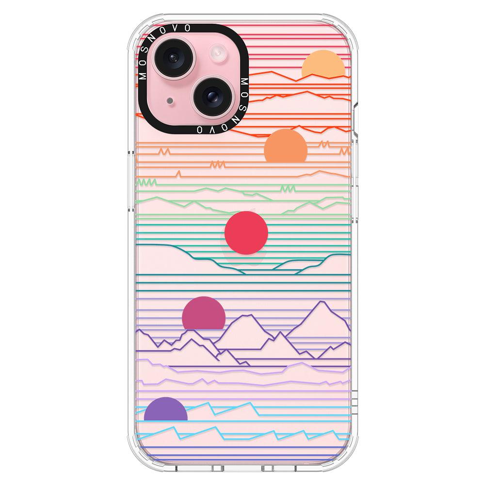 Sunset Phone Case - iPhone 15 Case - MOSNOVO