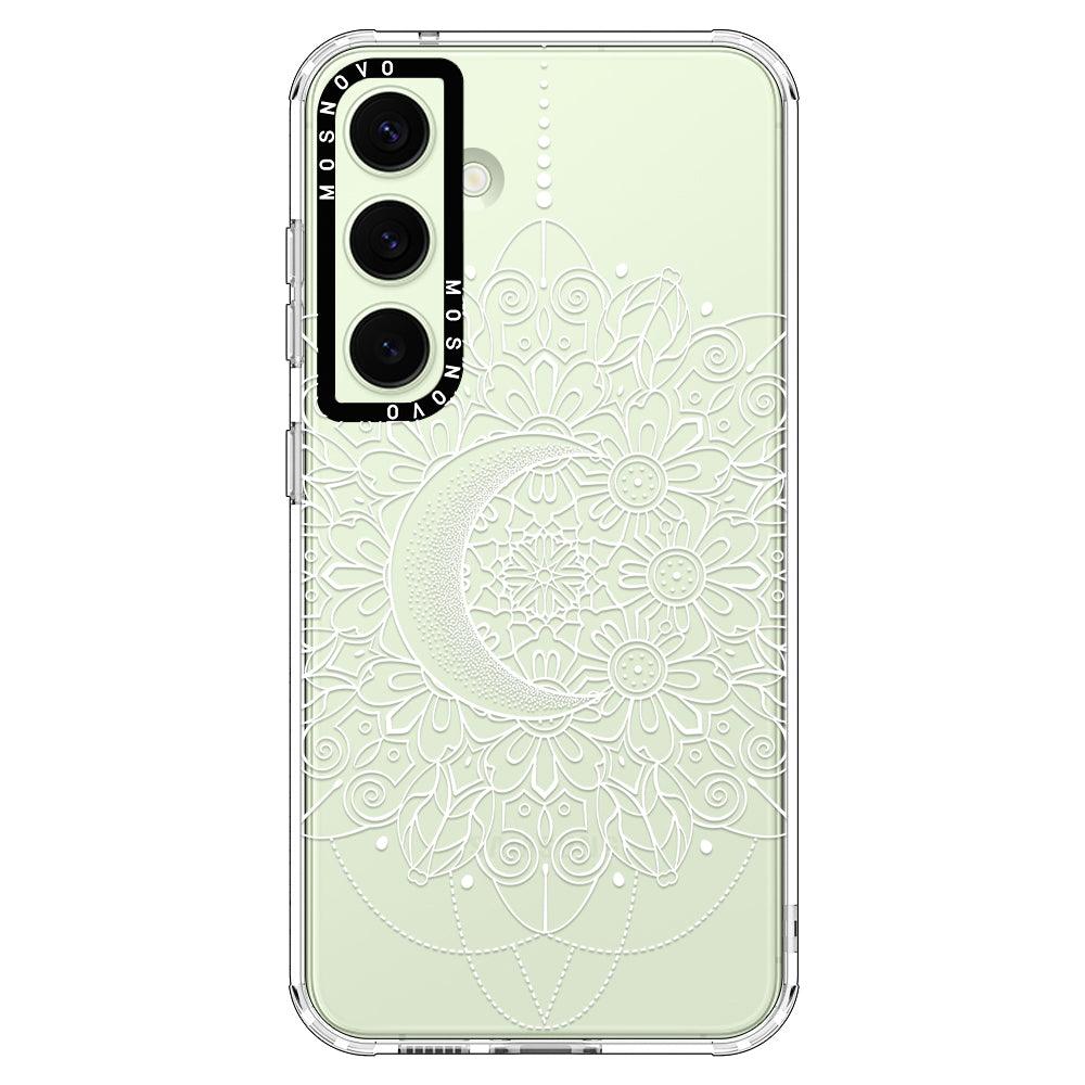 Moon Henna Phone Case - Samsung Galaxy S24 Plus Case - MOSNOVO