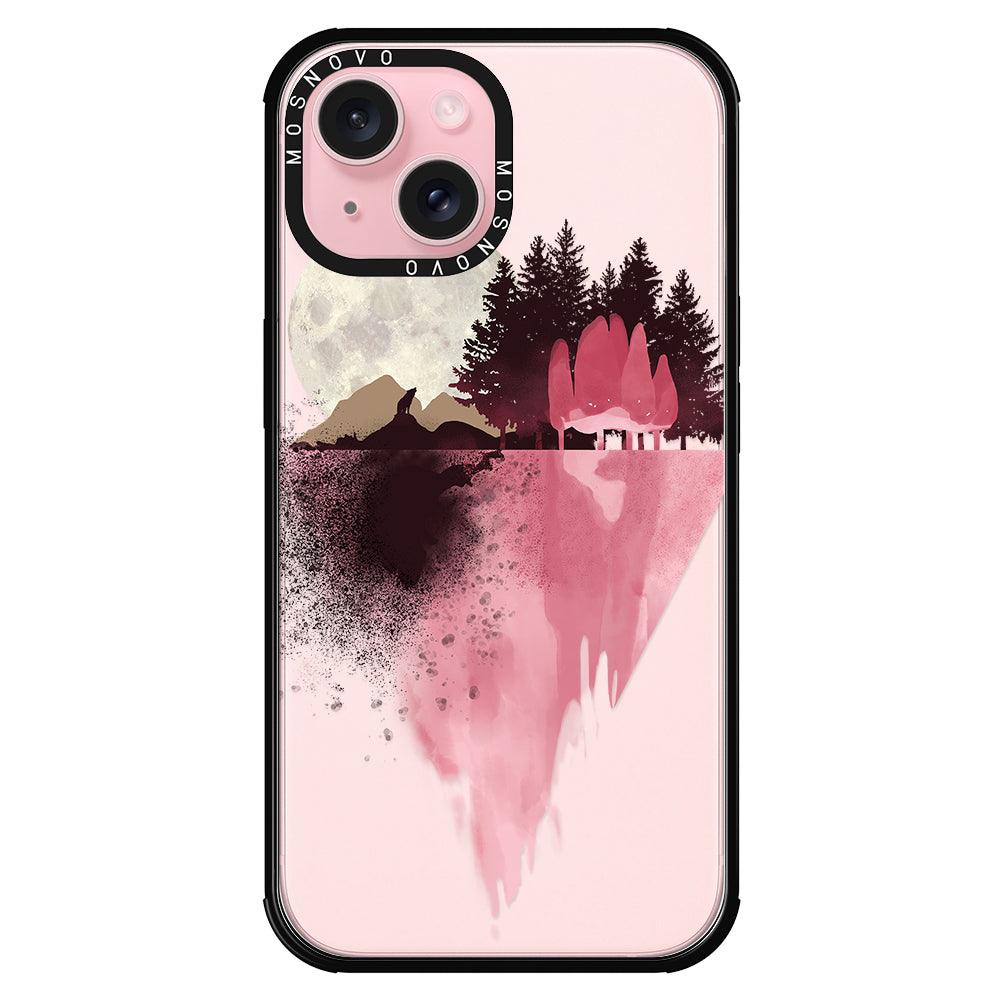 Mountain Landscape Phone Case - iPhone 15 Plus Case - MOSNOVO