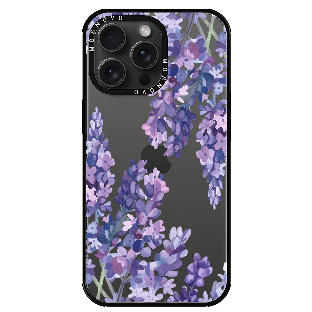 Lavender Phone Case - iPhone 15 Pro Max Case - MOSNOVO