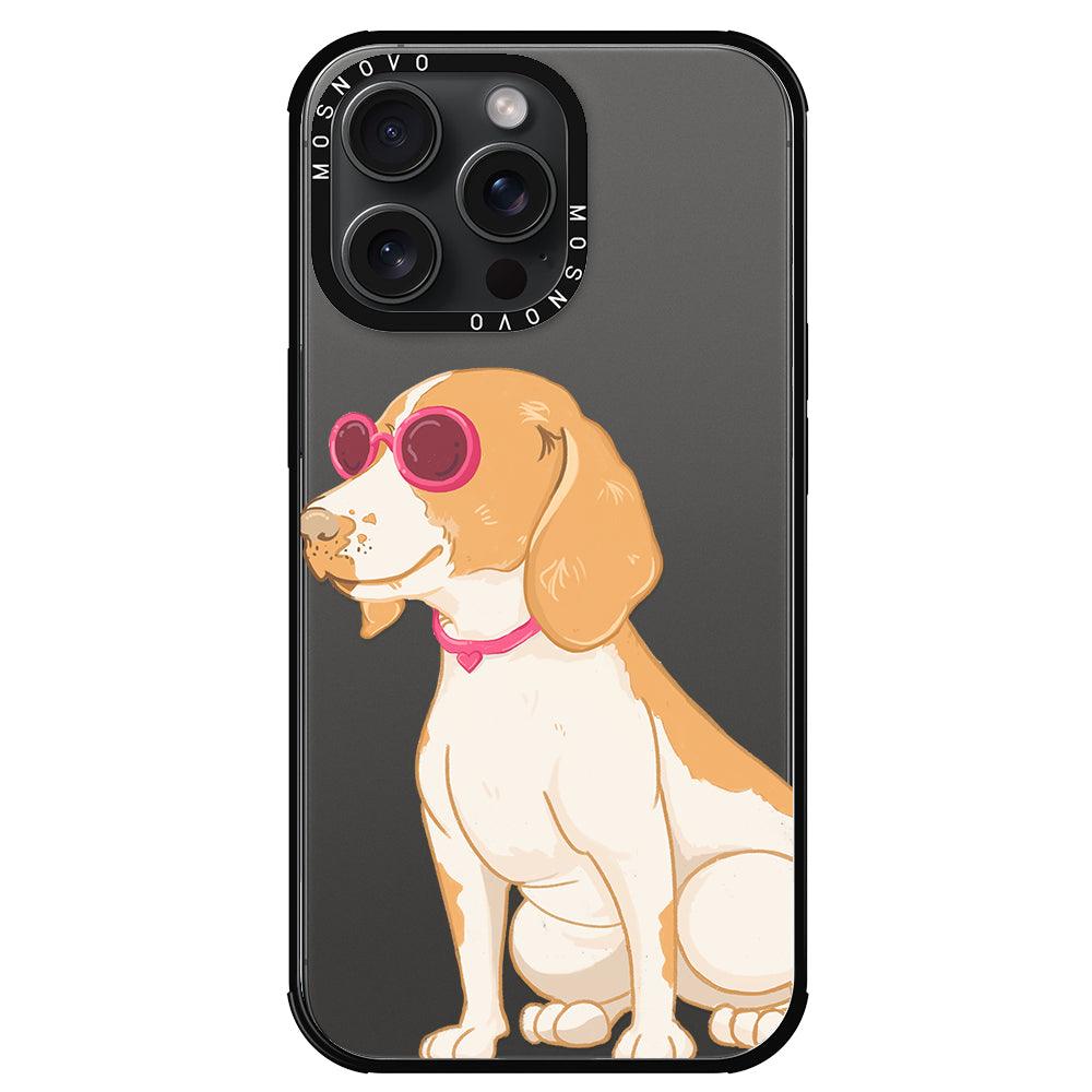 Cute Beagle Phone Case - iPhone 15 Pro Max Case - MOSNOVO