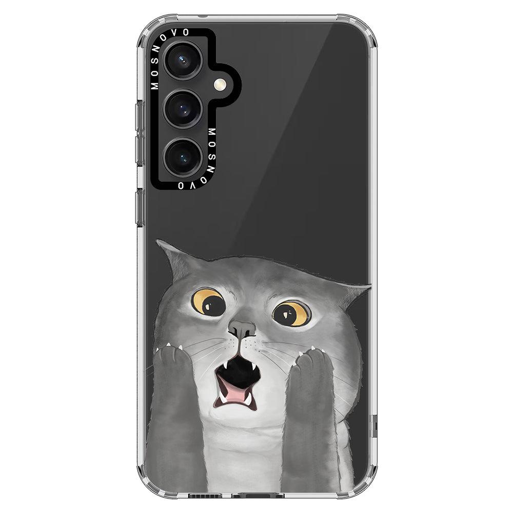 OMG Cat Phone Case - Samsung Galaxy S23 FE Case