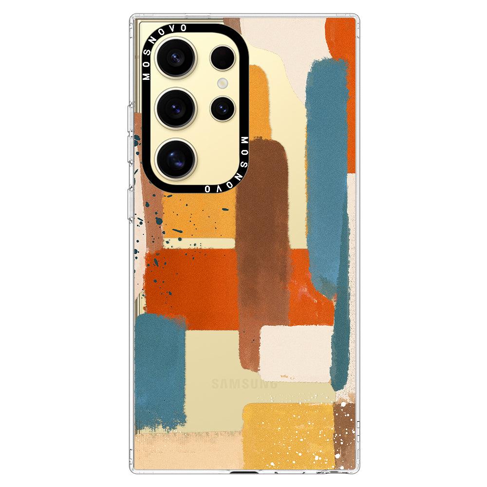 Brush Art Phone Case - Samsung Galaxy S24 Ultra Case - MOSNOVO