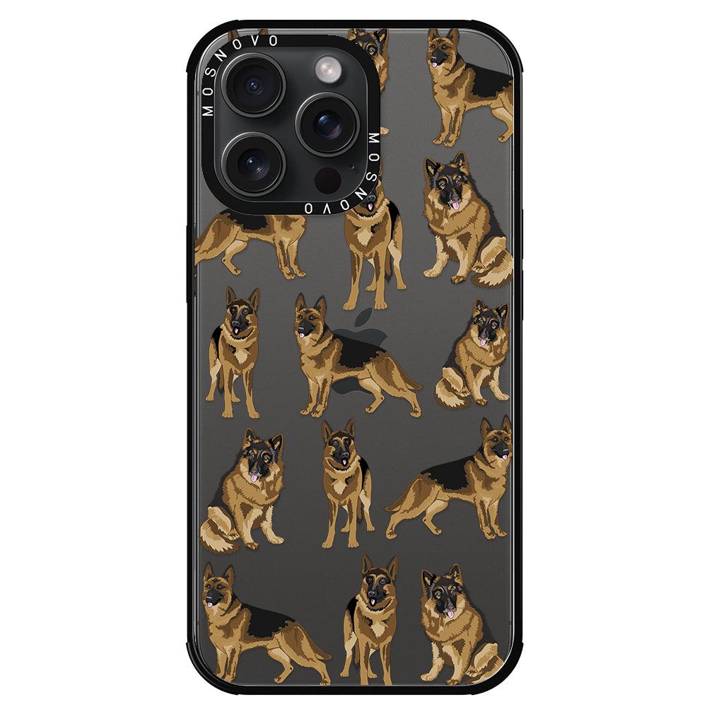 Shepherd Dog Phone Case - iPhone 15 Pro Max Case - MOSNOVO