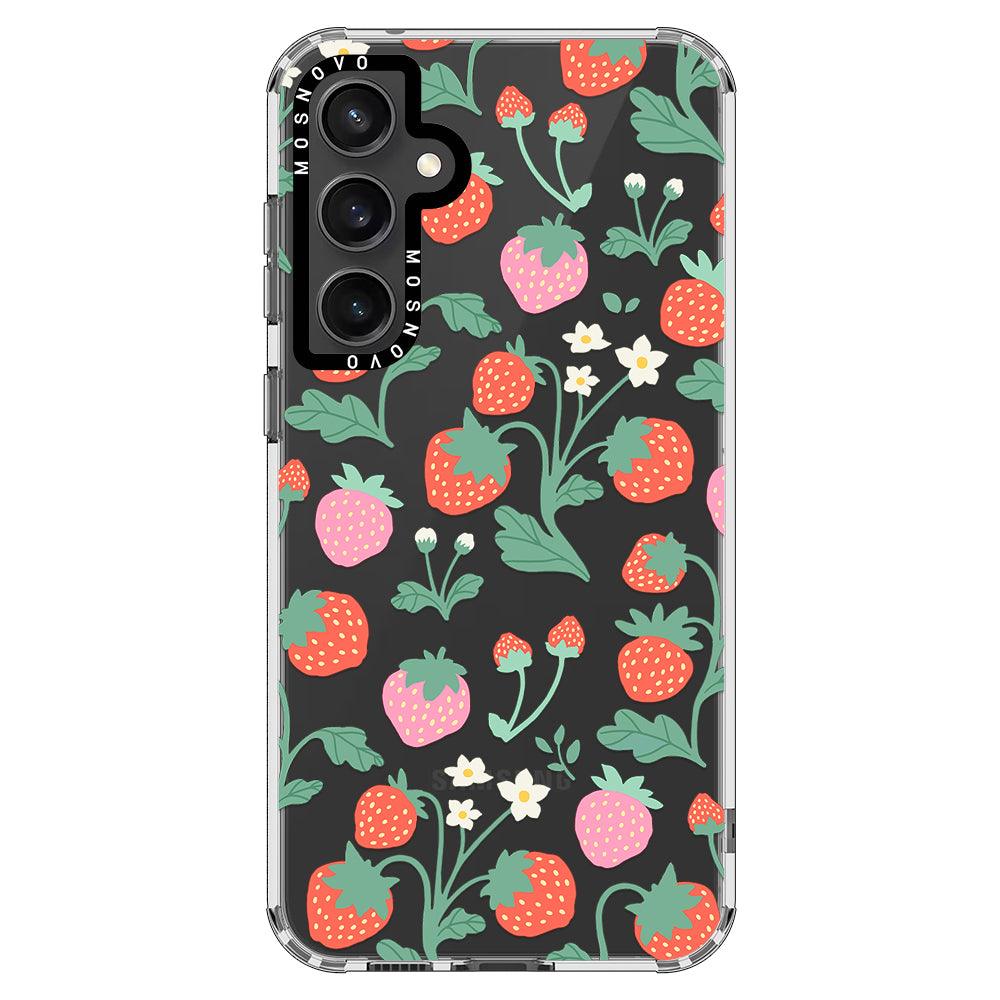 Strawberry Garden Phone Case - Samsung Galaxy S23 FE Case