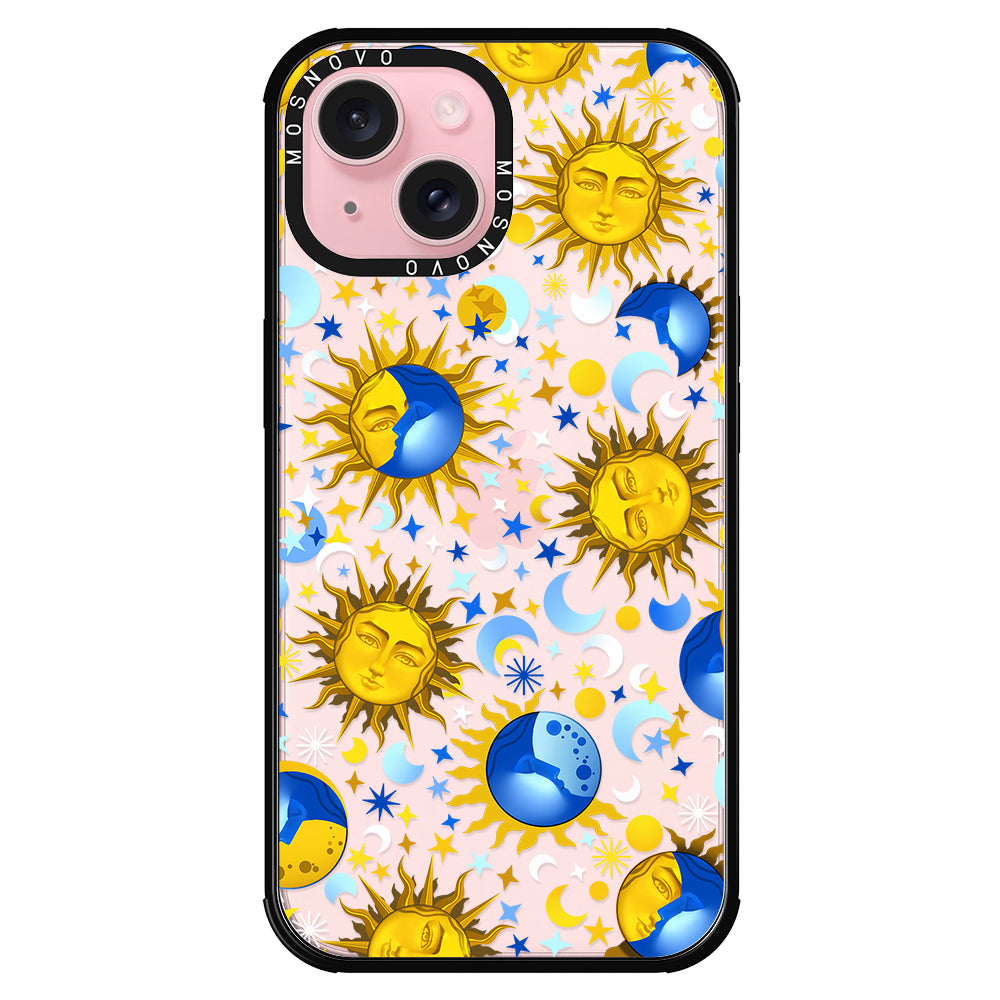 Sun and Moon Phone Case - iPhone 15 Case - MOSNOVO