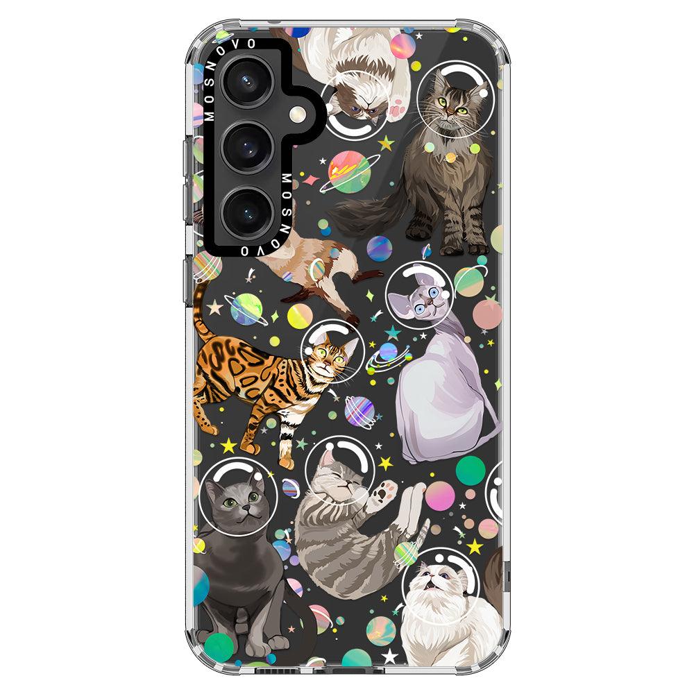 Space Cat Phone Case - Samsung Galaxy S23 FE Case