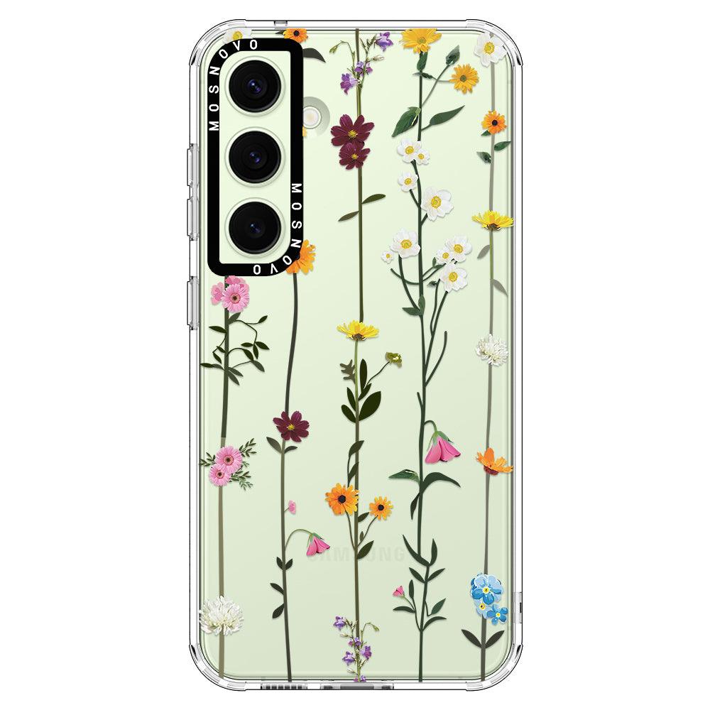 Wild Flowers Floral Phone Case - Samsung Galaxy S24 Case - MOSNOVO